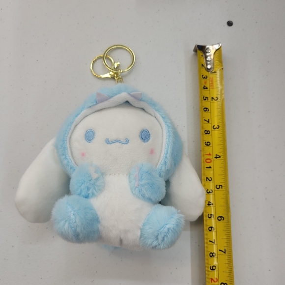 Brand New Cinnamoroll Dinosaur Outfit Plushies Keychain - Picture 8 of 8
